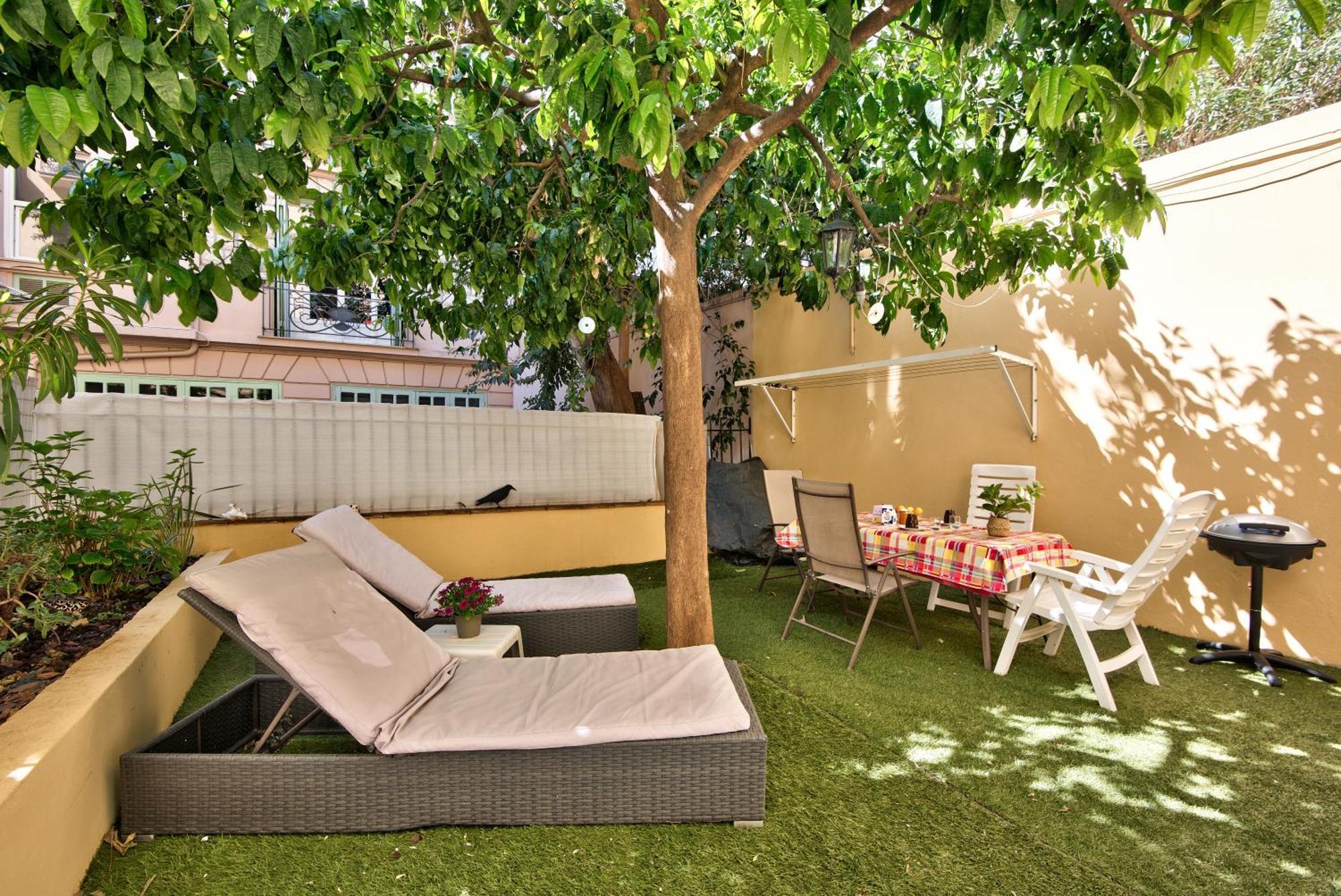 La Palais Osiris Nice Centre Jardin Wifi Clim Parking Bagian luar foto