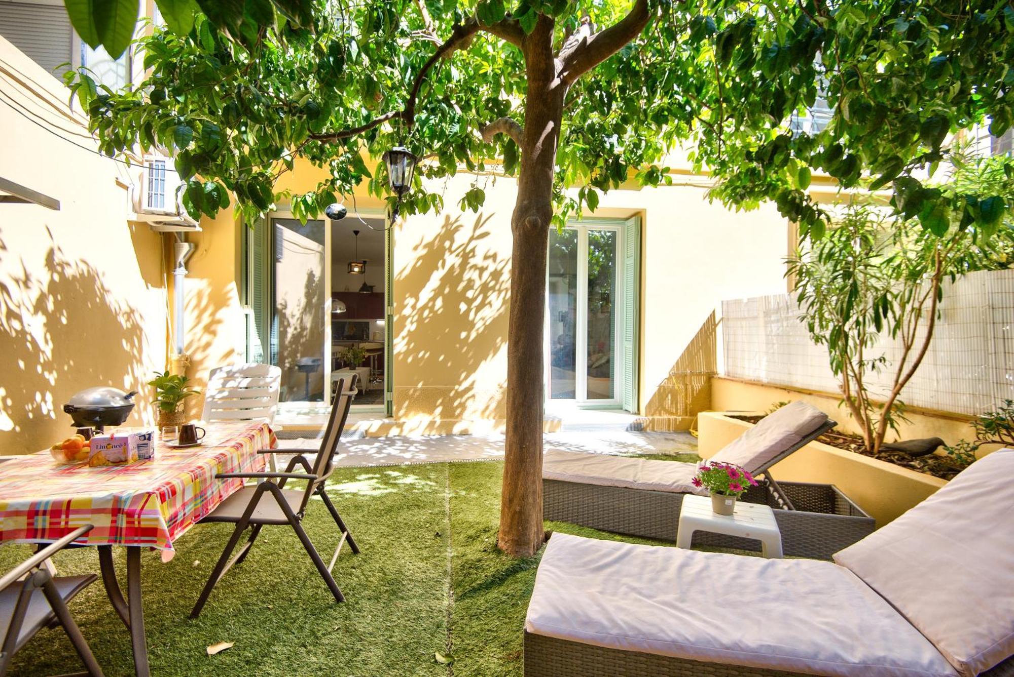 La Palais Osiris Nice Centre Jardin Wifi Clim Parking Bagian luar foto